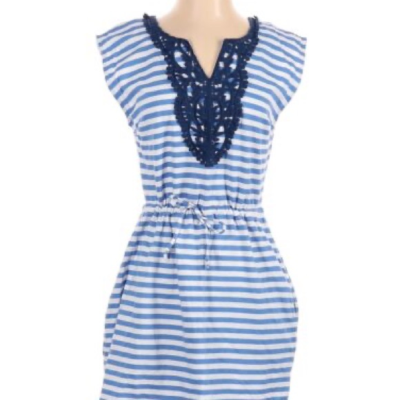 Mud Pie Jersey Stripe Dress - Picture 2 of 8